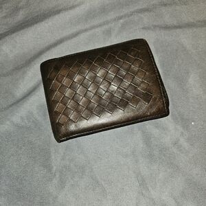 AUTHENTIC BOTTEGA VENETA Intrecciato Bifold Wallet